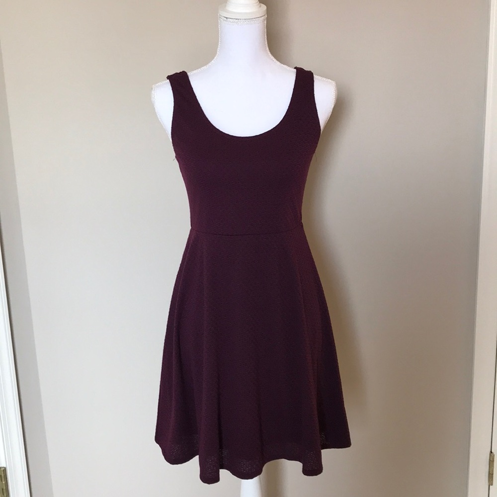 Dark Purple Casual Dress 💜